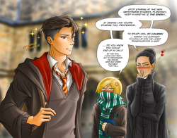 nehart82: #5 - Otabek Gryffindor! Request from @TheTrixtr on