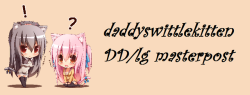 littlest-bunny:  daddyswittlekitten:  DD/lg, Cg/lg, MD/lg, MD/lb,