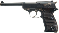 germanguns:  John Martz custom Walther P38 chambered in .38 Super,