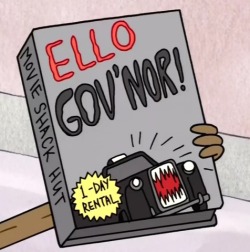 mean-pilot:  the first episode I watched from regular show :P