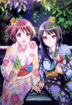 ikeda shouko hibike! euphonium kousaka reina oumae kumiko yukata