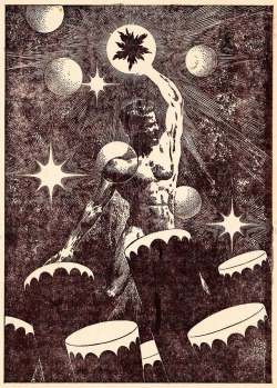thefugitivesaint:  Virgil Finlay (1914-1971), “Galaxy”, Vol.