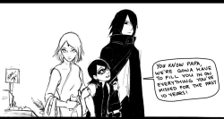 tenyai:  Sasuke gets no slack…Enjoy my lame humor, ha! Sorry