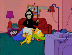 skeletonsandhalloween:  The Simpsons Halloween 