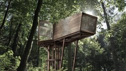 eartheld:  homelimag:  Inhabit Treehouse: A Sustainable Forest