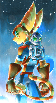 hiddentavern:  “Ratchet and Clank” by Strixic