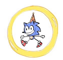 joethejohnston:  Happy hedgehog birthday sonic! you go fast now!