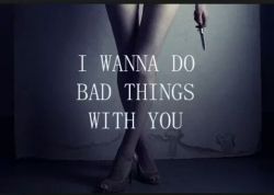 ms-eden-tx:  red–stiletto:  Very bad things…*wide evil grin*