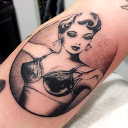 thievinggenius:  Tattoo done by Ben Grillo. @bengrillo 