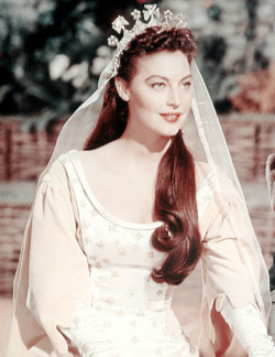 deforest: Ava Gardner as “Queen Guinevere” in Knights of
