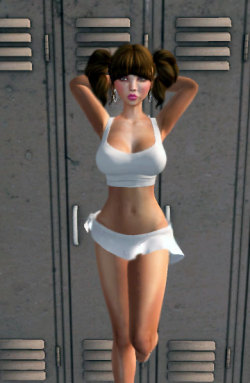kimberlyswallows:  My friend Julie Kyoko is a bad bitch! xjuliesummer   Apparently second life can be fun&hellip; i like this girls style