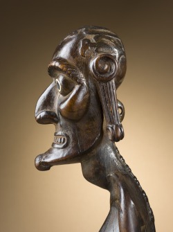 coolartefact:  Rapa Nui culture Ancestor Figure (moai kavakava)