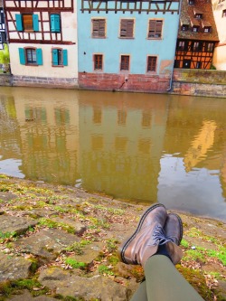 Taking some good time along the quays with my dear old friend