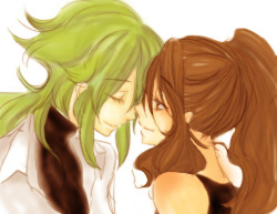 sakurainoyuriloves:  Touko and N 