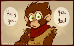 wukong-themonkeyking:  Let’s start the year with a friendly
