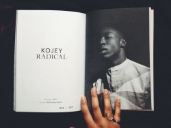 nxsh:  I have some photography and illustrations of Kojey Radical