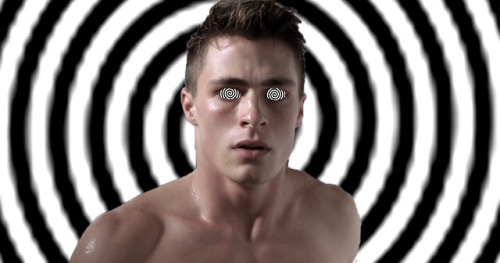 obedientmetalmind:Colton Haynes surrendering to the spiral