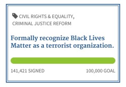 reverseracism:rosecoveredtardis:reverseracism:Peeped on the petitions