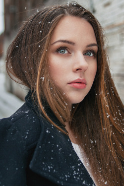 souhailbog:  Snowy Portraits | ©   Kirill Averyanov | More
