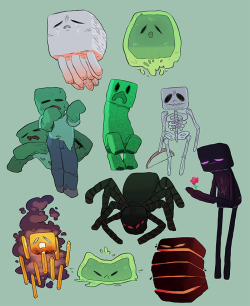 usbdongle:  okay i think these are all the minecraft badguys