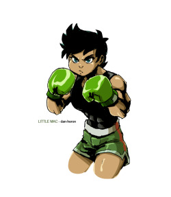 dan-heron:  Colors for my old doodle of Punch Out’s Little