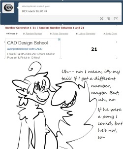 ask-that-tailmouth-pony:  21: And then there’s tongue.  XD!!!