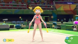 mario9919:  One the rare times we’ll ever get to see Peach’s,