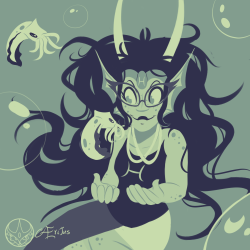 Chubby frekled Feferi gives me life <3  Aradia | Tavros |