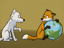 leeyfox:  but it’s MY turn to be a firefox!   xD Aww~! x3