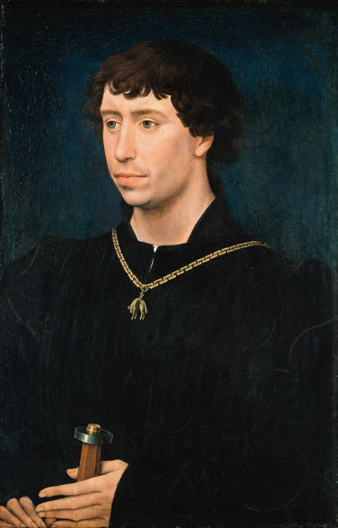 beautiful-belgium:  Rogier van der Weyden - Portrait of Charles