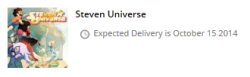 I got an email from Comixology that Steven Universe #3 is being