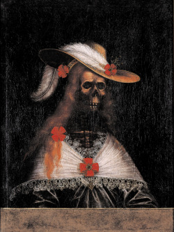 Portrait of Burgfraulein von Strechau in the 1600s  The legend