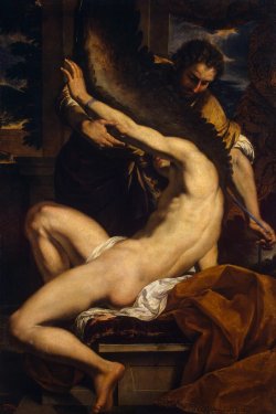 sentasart:  Charles Le Brun Daedalus and Icarus ca. 1645 - 1646