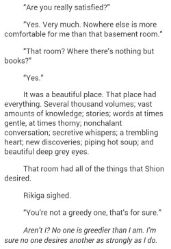 ficklepenguin:  omg shion i can’t deal with this 