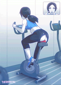 hentaicentralofficial:  Wii Fit Trainer is so hot, she is such