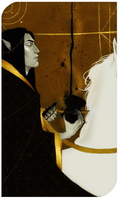 krovav: The Pale Horse Tarot Card for Vikrolomen Art / Commissions