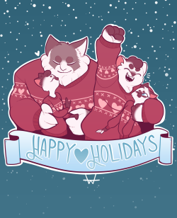 marshmallowmaurice:      ❄️  ❄️  HAPPY HOLIDAYS ❄️