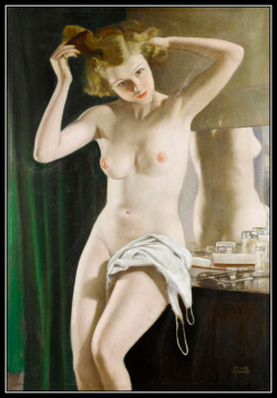 adhemarpo:  Serge Ivanoff - La toilette 