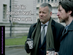 “I’m like Anderson’s beard… I’ll