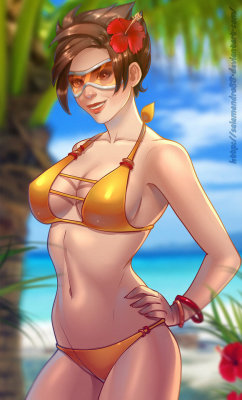 overbutts:  Tracer by Salamandra88 