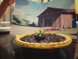 Oh my gosh! It’s a smaller than average blue berry lake!