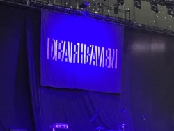 Deafheaven opened for SlipKnoT in OKC Here is a pic….