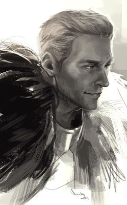 theminttu: Cullen is really hard to draw like omg One week to