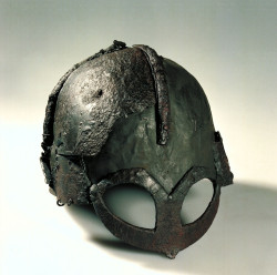 coolartefact:  Viking’s iron helmet from Gjermundbu, c. 10th