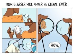 cuphead-world:  pr1nceshawn:   Problems People Who Wear Glasses