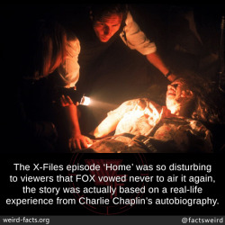 mindblowingfactz:  The X-Files episode ‘Home’ was so disturbing