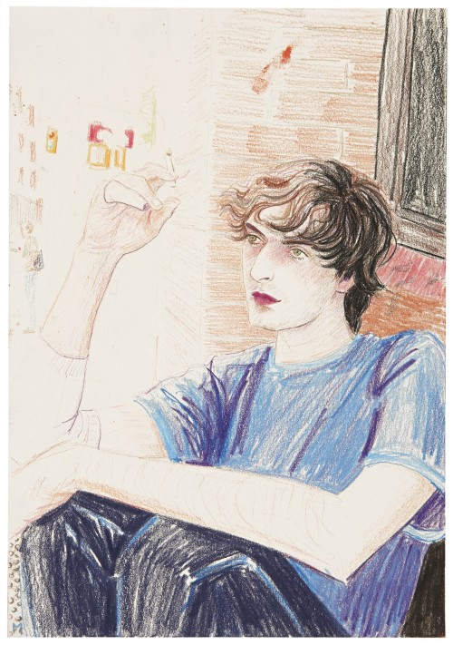 thunderstruck9:Elizabeth Peyton (American, b. 1965), Marc with