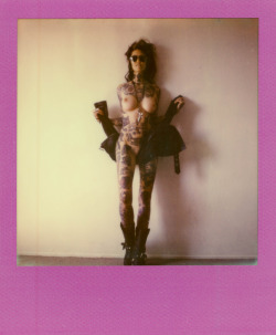 derekwoodsphotography:  Heather Bailey. LA. 2014. Polaroid 1777. 