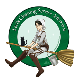 chiaticle: AOT: Levi’s Cleaning Service by Chiaticle 