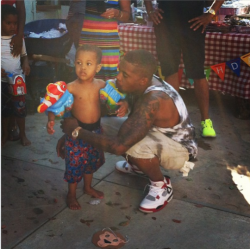 real-hiphophead:  Nas and his son Knight Jones (Top) Knight’s